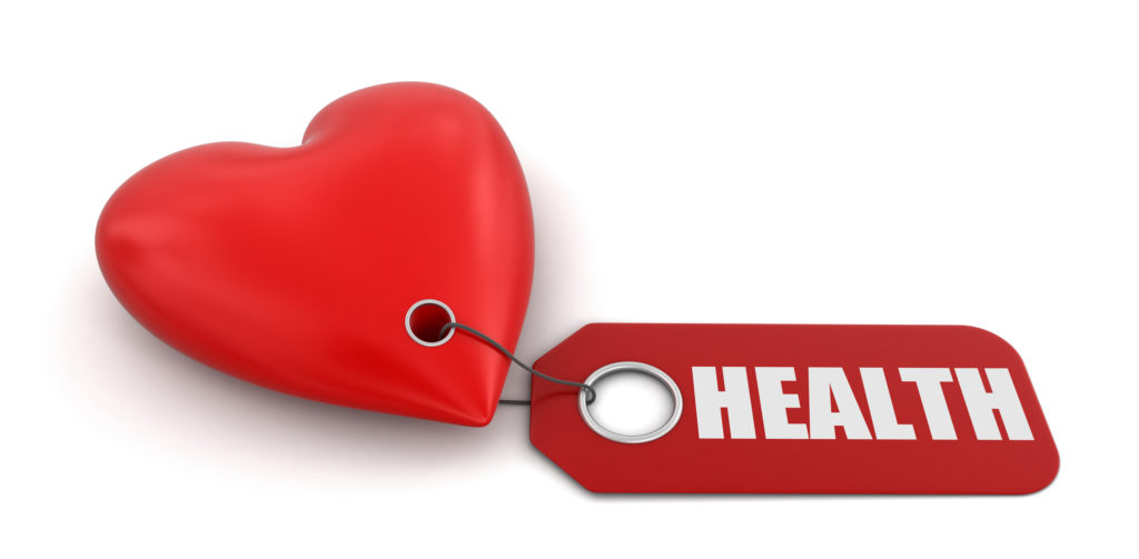 Red heart health chain
